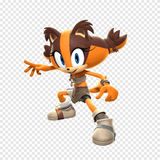 Dodomar Ayaklı pano Sonic Boom Porsuk Ariciul 33x24 Masa Dekoru Çocuk Odası Süsü