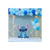 DODOMAR Ayaklı pano Stitch Temalı 34 cm Lilo Stitch Doğum Günü Masa Dekoru- Çocuk odası Süsü