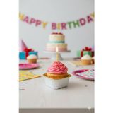 Dodomar Beyaz Cupcake Kapsülü Içi Metalize Gold 25'li - Kek ve Cupcake Sunum Kapsülü