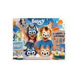 DODOMAR Bluey Karton Maske 6lı Çocuk Doğum Günü Parti Kostüm Aksesuarı Seti