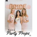 Dodomar BRIDE TO BE Beyaz Konuşma Balonu 12'li Set | Bekarlığa Veda Partisi Fotoğraf Çekim Aksesuarı