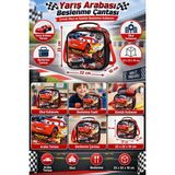 Dodomar Cars Şimşek Mcqueen Arabalar Beslenme Çantası Çocuk Okul Yemek Çantası Günlük 22X22X10 cm