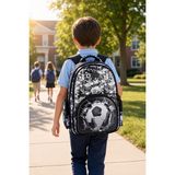 Dodomar Futbol Anaokulu Sırt Çantası Football Temalı 33X28X13 cm Çocuk Okul Öncesi Kreş Günlük Çantası