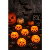 Dodomar Halloween Bal Kabağı Mumluk 6 Cm 6lı şeker kovası