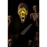 Dodomar Halloween Maske Çığlık Neon Model Lüks Pilli ark.t