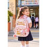 Dodomar Ilkokul Sırt Çantası Sweet Sparkly Unicorn Ortopedik Su Geçirmez 40X30X16CM