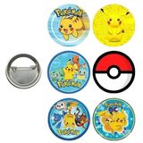 Dodomar Lisanslı Yaka çanta rozeti POKEMON 6LI