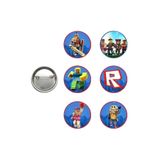 DODOMAR Lisanslı Yaka çanta rozeti ROBLOX 6lı Paket Pinyata İçi Küçük Hediyelikler