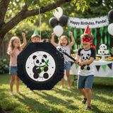 Dodomar Panda Pinyata 42 cm Sopalı Doğum Günü Parti Oyunu Şeker Doldurulabilir