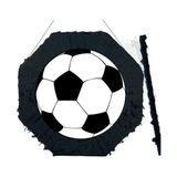 Dodomar Pinyata FUTBOL TOPU 42 cm sopalı - Siyah - Beyaz