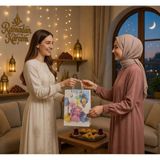Dodomar Ramazan Hediyelik Karton Çanta 26x40x8 Cm Ramazan Temalı Taşıma Çantası
