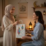 Dodomar Ramazan Temalı Hediyelik Karton Çanta 26x40x8 Cm İftar ve Dağıtım İçin