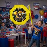 DODOMAR Transformers Pinyata 42 cm Sopalı Doğum Günü Parti Oyunu Şeker Doldurulabilir