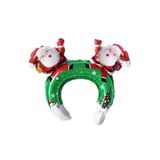 DODOMAR Yılbaşı Folyo Balon Noel Babalı Folyo Taç 33x30cm