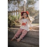 DoDo'S Baby Kırmızı Beyaz Ekose Desenli Müslin Kız,Erkek Bebek,Çocuk Pantolonu – Yumuşak Kumaş, Rahat Kalıp