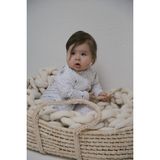 Dodo's Baby Organik Pamuk Soft Ayıcık Desenli Kız Bebek Uyku Tulumu - 00-Beyaz - 9 - 12 Ay