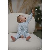 Dodo's Baby Organik Pamuk Soft Ekose Mint Bebek Uyku Tulumu - 00-Beyaz - 9 - 12 Ay