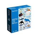 Doer Kids Kuzey Kutbu Hayvanları 40 Parça Renkli Mini Puzzle