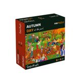 DoerKids Huzurlu Bir Sonbahar Günü Sakinleştirici Mini Puzzle | 3-7 Yaş - 40 Parça