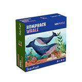 DoerKids Kambur Balinalar Mini Puzzle | 40 Parça 3-7 Yaş