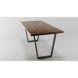 Doffo U Model Metal Ayak Seti Siyah Metal Masa Ayağı