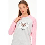DOFİ Kadın Pembe Welsoft Pijama Takımı dofi_11