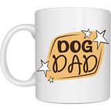 Dog Dad Kupa Model 184 – Köpek Babası Temalı Porselen Kahve Kupası – Köpek Severlere Özel Hediyelik Kupa - 001 - Beyaz - Belirtilmemiş