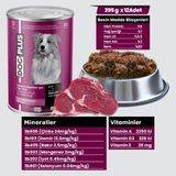 Dog Plus Pate Dana Etli Yetişkin Köpek Konserve Yaş Mama 395 Gr x 12 Adet - 3,5 kg