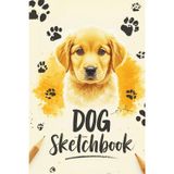 Dog Sketchbook for Artists and Dog Lovers: 100+ Page 6x9 Blank Drawing Journal for Sketching, Doodling, and Creative Pet Art