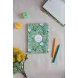 Doğa Desenli Bez Ciltli Defter - 10