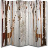 Doğa Temalı Özel Tasarım Paravan Room Divider 180 x 200 cm - 214 x 200