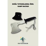 Doğa Tutkunlarına Özel Kamp Baltası - 30 Cm