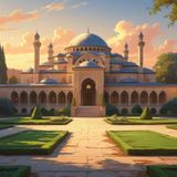 DOĞA VE MANZARA YATAY TARİHİ OSMANLI MİMARİSİ 04 ÇERÇEVESİZ 90X60CM PVC TABLO