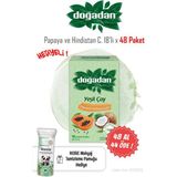 Doğadan 18'li Papaya ve Hindistan Cevizi 48 Al 44 Öde ve Rosıe - Bitki Çayı