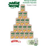 Doğadan 18'li x 15 Paket Form Mango & Şeftali ve Rosıe - Bitki Çayı