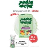 Doğadan 48 Al 44 Öde 18'li Şeftali ve Çarkıfelek, Rosıe Hediyeli - Bitki Çayı