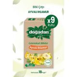 Doğadan Ayvalı Ihlamur Çay 18'li x 9 Adet Sağlıklı Yaşam Tercihi Doğal ve Katkısız