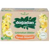 Doğadan Ayvalı Ihlamur Karışık Bitki Çayı 18'li 28,8g Doğal ve Katkısız Ferahlatıcı Lezzet