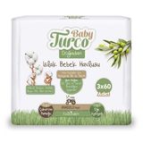 Doğadan Bebek Islak Mendil 3X60 Adet
