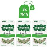 Doğadan Beyaz Çay Sade 18'li x 3 Paket