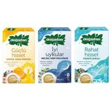 Doğadan Bitki Çayları 3 Paket İçerik Melisa Limon Otu Mayıs Papatyası 54 Adet