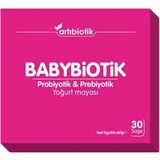 Doğadan Bizim Artıbiotik Babybiotik Probiyotik & Prebiyotik Yoğurt Mayası 30 Saşe
