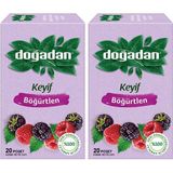 Doğadan Böğürtlenli Karışık Meyve Çayı 2 x 20'li