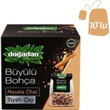Doğadan Büyülü Bohça Masala Chai 10'lu Paket İri Bitki ve Meyve Parçalarıyla Zenginleştirilmiş