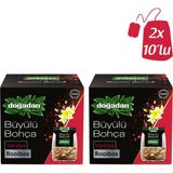 Doğadan Büyülü Bohça Rooibos Vanilyalı 10’lu Bardak Poşet X2