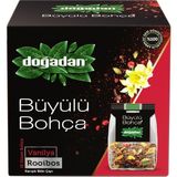 Doğadan Büyülü Bohça Rooibos Vanilyalı Karışık Bitki Çayı 10 Süzen Bohça Doğal ve Katkısız