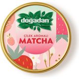 Doğadan Çilek Aromalı Matcha Yeşil Çay Tozu 25 G - Bitki Çayı