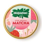 Doğadan Çilek Aromalı Matcha Yeşil Çay Tozu 25 G