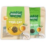 Doğadan Dökme Yeşil Çay Ananas 50 gr ve Sade 60 gr - 100 gr