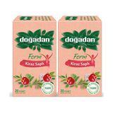 Doğadan Form Çay Kiraz Saplı 20'li x 2